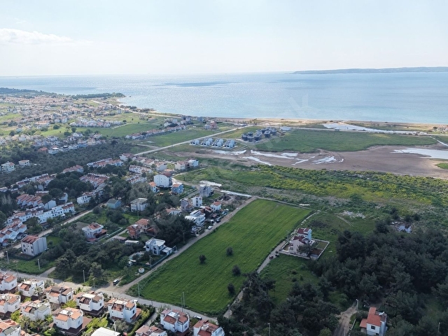 GEYİKLİ SAHİLDE DENİZ MANZARALI FIRSAT ARSA - Görsel 25
