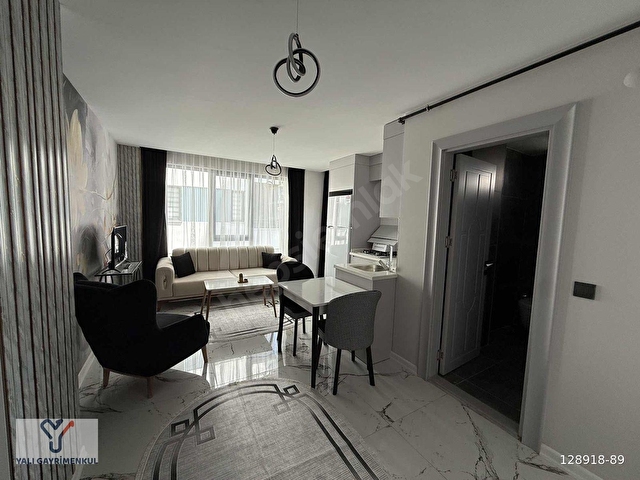 YALI GAYRİMENKUL|ANAYOLA 2. BİNADA DENİZE YAKIN EŞYALI 1+1 DAİRE - Görsel 18