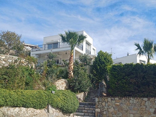 Bodrum Yalıkavak Gökçebelde Deniz ve Doğa Manzaralı 5+1 Köşe Konumlu Satılık Villa - Görsel 2