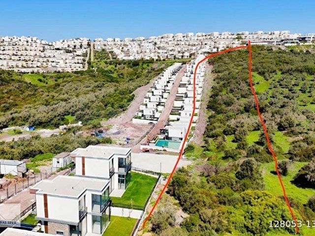 Muğla Bodrum Bogaziçinde Satılık İmara Bitişik 15 Dönüm Tarla - Görsel 3