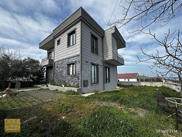 DEKA GAYRİMENKULDEN ÇATALÇAM SATILIK DENİZ MANZARALI 4+1 VİLLA