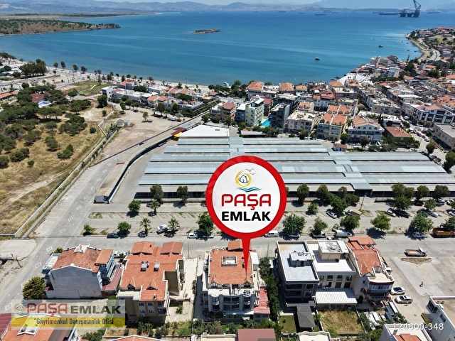 ÇANDARLI PAZAR YERİ KARŞISI PAŞA EMLAKTAN 3+1 DENİZE 300 METRE