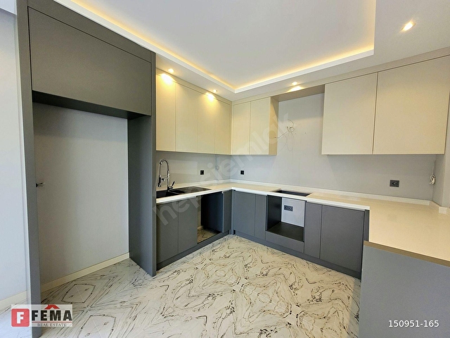 Havuzlu Modern Sitede Kiralık 5+1 Sıfır Villa -For Rent | FEMA - Görsel 15