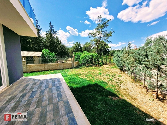 Havuzlu Modern Sitede Kiralık 5+1 Sıfır Villa -For Rent | FEMA - Görsel 5
