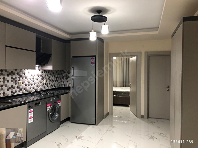KADRİYEDE HAVUZLU SİTE İÇERİSİNDE FULL EŞYALI SATILIK 1+1 DAİRE - Görsel 11