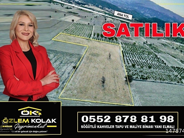 !!ÖZLEM KOLAK GAYRİMENKULDEN!! SATILIK FIRSAT TARLA!!