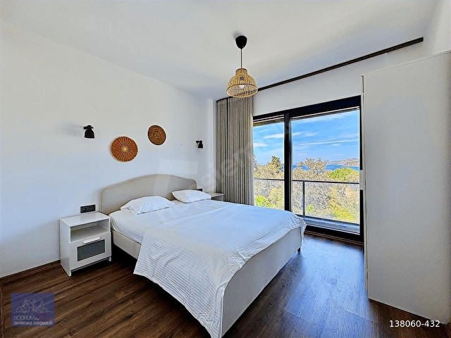 Bodrum Koyunbaba Denize 150 metre Deniz Manzaralı Havuzlu Villa - Görsel 4