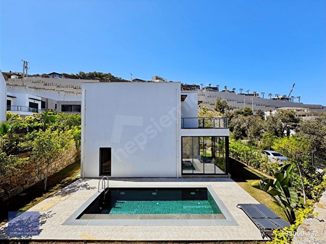 Bodrum Koyunbaba Denize 150 metre Deniz Manzaralı Havuzlu Villa - Görsel 3