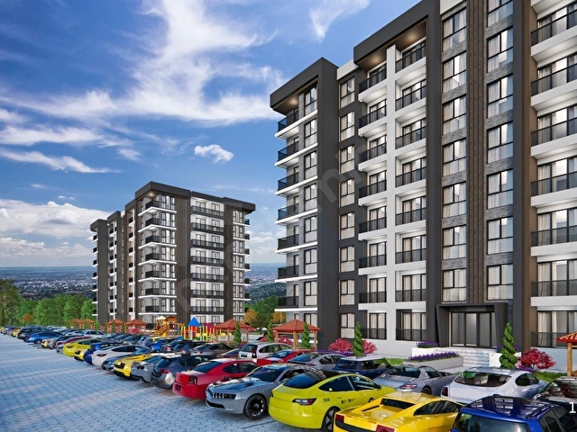 ANKARA ESENBOĞADA PROJEDEN 30 AY VADELİ 1+1 HAVUZLU SİTE - Görsel 13
