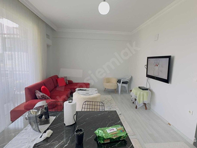 Dalaman Merkezde Çift Havuzlu Sitede 2+1 Eşyalı Kiralık Daire - Görsel 18