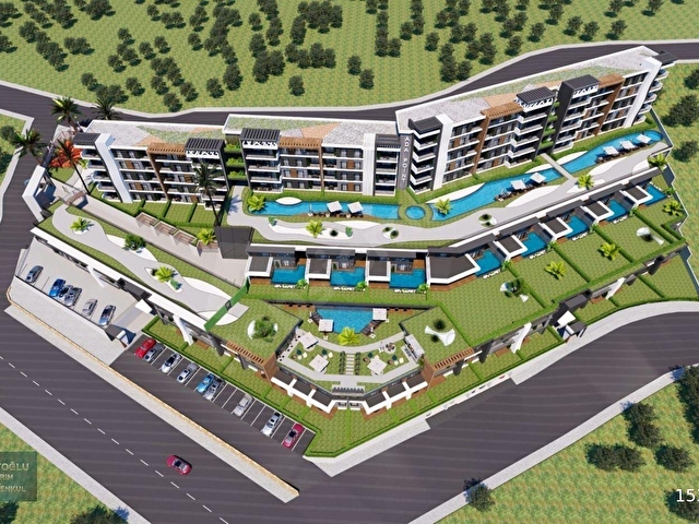 MERKEZDE YATAY MİMARİ 3+1 LÜX DAİRE. - Görsel 15