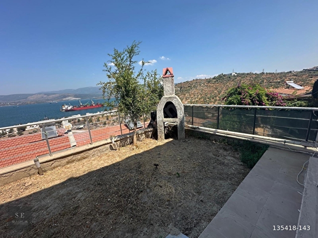 GÜLLÜKTE FULL DENİZ MANZARALI DÜZ AYAK GİRİŞLİ MÜSTAKİL EV - Görsel 23