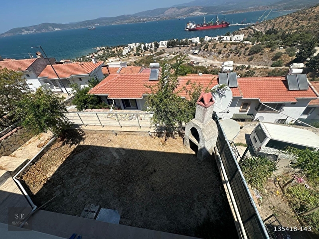 GÜLLÜKTE FULL DENİZ MANZARALI DÜZ AYAK GİRİŞLİ MÜSTAKİL EV - Görsel 25