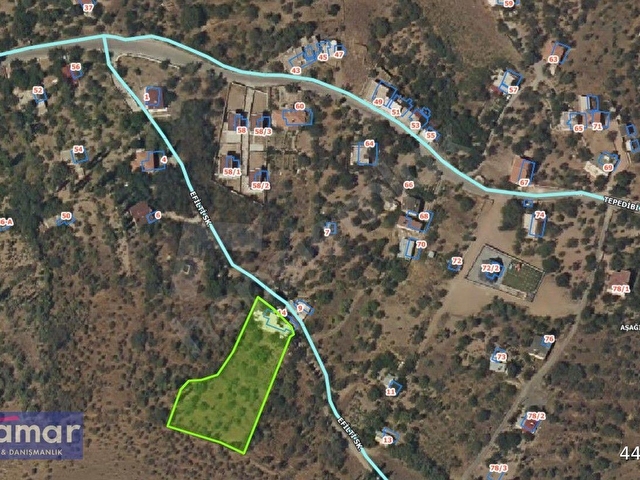 AKDAMAR - Hacılar I Uluyer 3471 m² Arsalı İMARLI Evli Bağ - Görsel 29