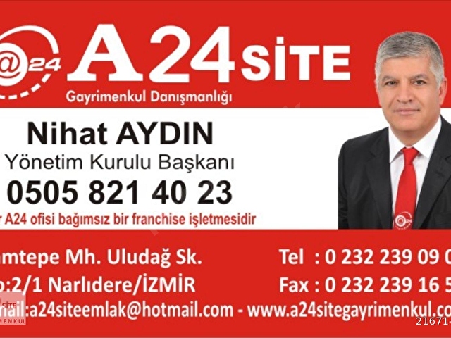 A24SİTE EMLAK SATILIKNARLIDERE SAHİLEVLERİNDE MALİKANE ARAZİSİ - Görsel 2