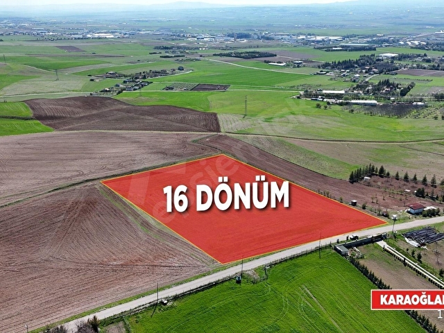 Karaoğlanda Satılık Tek Tapu Tarla - Görsel 22