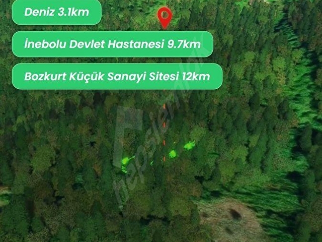KAPANMAZ MANZARALI KÖY YERLEŞİMİNDE MÜSTAKİL TAPULU FIRSAT BAHÇE - Görsel 9