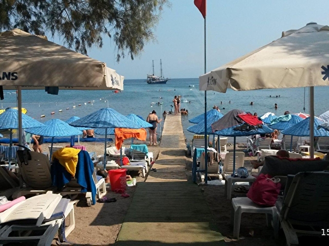 İLANNO.1081 BODRUM(18 TEMMUZ-1AĞUSTOS)HÜRPA AKYARLAR TATİL SİT. 1+1 ÜST KAT - Görsel 26