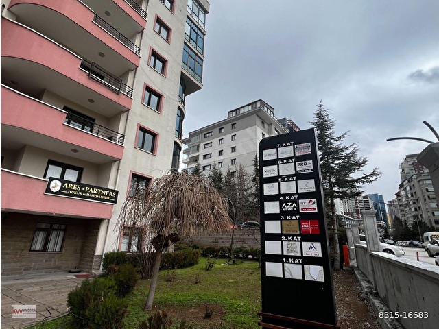 ÇUKURAMBAR DA MERKEZİ KONUMDA,YAPILI,LÜKS,4+1 KİRALIK OFİS - Görsel 3