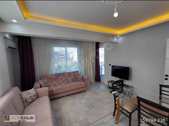 DALAMANDA 1+1 FULL EŞYALI HAVUZLU BUTİK SİTEDE KİRALİK DAİRE