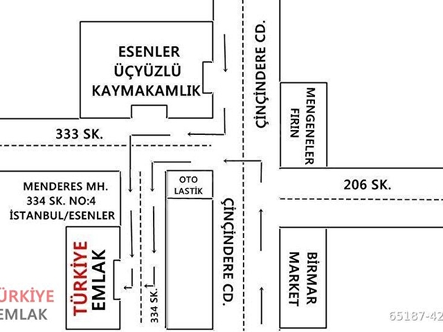 TÜRKİYE EMLAK İNCİRTEPE MAH 2+1 KREDLİ 3.KAT 80m2 DAİRE KOD 2520 - Görsel 29