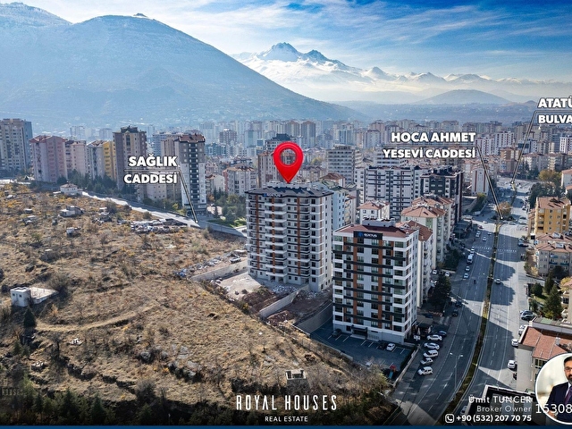 TALAS KİÇİKÖYDE YÜKSEK KREDİYE UYGUN ULTRALÜKS 2+1 SATILIK DAİRE - Görsel 3