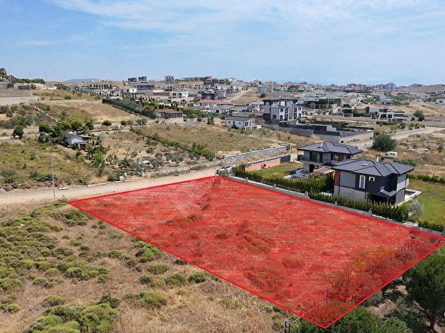 Seferihisar BahçeŞehirde 2 Villa Yapımına Uygun 1515 m2 Arsa - Görsel 2