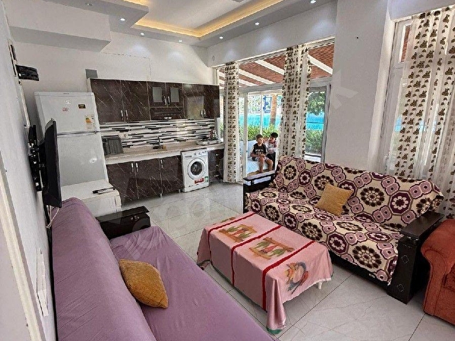 Flamingo 4 tatil sitesi 1+1 temiz sıfır full eşyalı tatil aile için en iyidir dairemizdir.