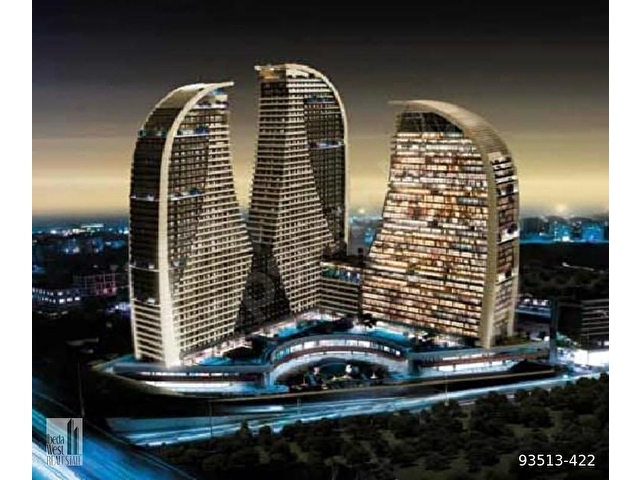 SEMBOL SİTESİNDE للايجار BALKONLU 1+1 EŞYALI KİRALIK/ for rent