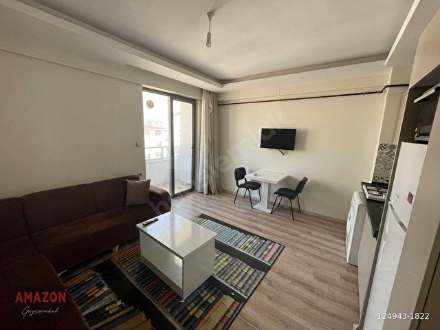 AMAZONDAN ÜNİVERSİTE CİVARI EŞYALI 1+1 KİRALIK FIRSAT DAİRE !!! - Görsel 2