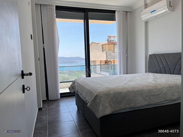 Akbükte Full Deniz Manzaralı ve Eşyalı 3+1 Kiralık Villa - Görsel 14