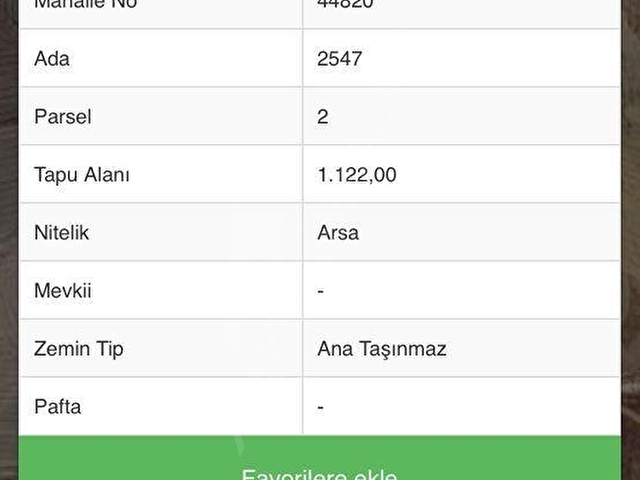 TEKİN EMLAK SATILIK ARSA ŞENTEPE - Görsel 2