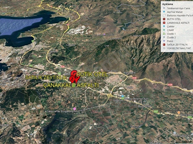 Aliağada 3.251 m² Köşe Zeytinlik Yatırımlık Fırsat - Görsel 23