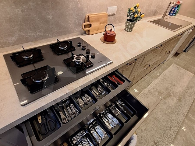BAHÇELİEVLER DE PREMIUM MALZEME KONSEPT TASARIM LÜKS 3+1 DAİRE - Görsel 19