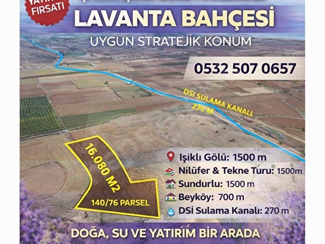ÇİVRİL IŞIKLI GÖLÜ MANZARALI YATIRIM FIRSATI - Görsel 8