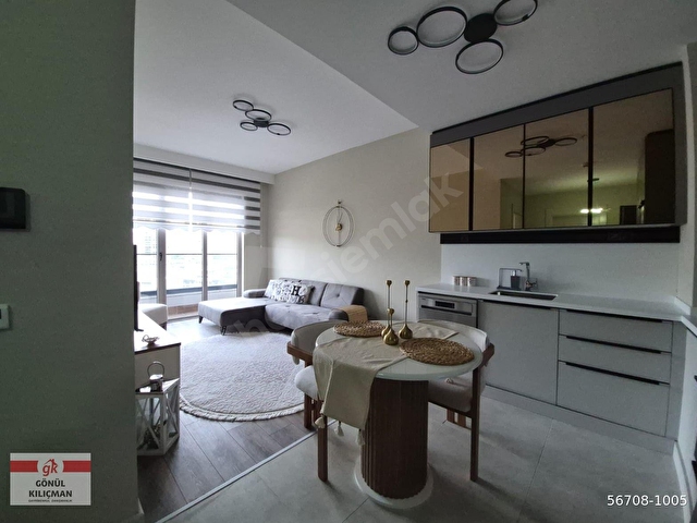 GÖNÜL KILIÇMANDAN  BORDO YAŞAM SİTESİNDE  SIFIR  EŞYALI  DAİRE - Görsel 4