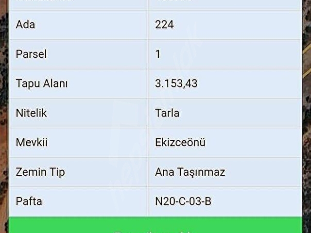 ÇİĞDEM EMLAKTAN MUĞLA MENTEŞEDE SATILIK TARLA - Görsel 2