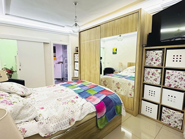 ALANYA CİKCİLLİ ALCON TAYA RESORTTE SATILIK 2+1 EŞYALI DAİRE - Görsel 17