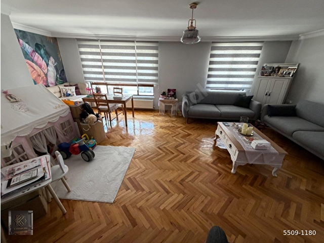 EMEK DE SATILIK DUBLEKS KONUT 5+1 DEN 3+1 E DÖNÜŞTÜRÜLMÜŞ ÇİFT BANYO ÇAMAŞIR ODASI 130 m2 - Görsel 6