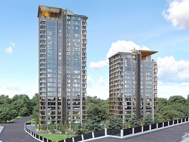 YUVADA PRESTİJLİ BİR YAŞAM İÇİN 5+1 13. KAT 4 BANYO KIŞ BALKONLU - Görsel 3
