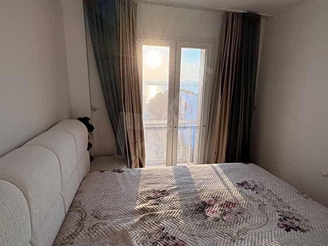 BODRUM KUMBAHÇEDE DENİZE 100 METRE PANORAMİK MANZARALI DAİRE - Görsel 13