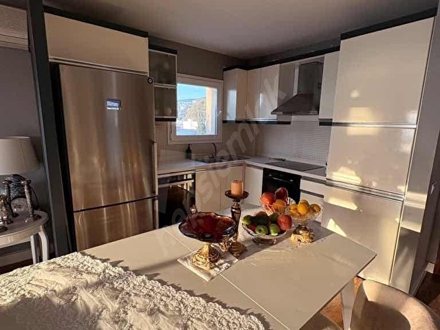 BODRUM KUMBAHÇEDE DENİZE 100 METRE PANORAMİK MANZARALI DAİRE - Görsel 14