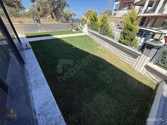 Pelitköy sahilin de plaja 150 metre forleks villa - Görsel 3