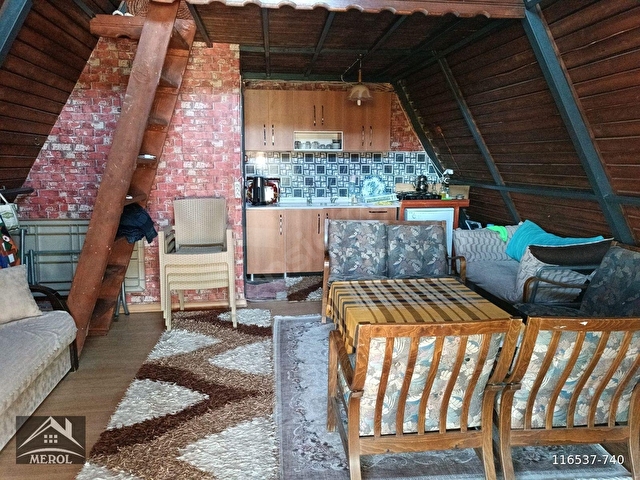 Doğanın İçinde Hazır Yaşam! 239 m² Arsa + Eşyalı Tiny House - Görsel 26