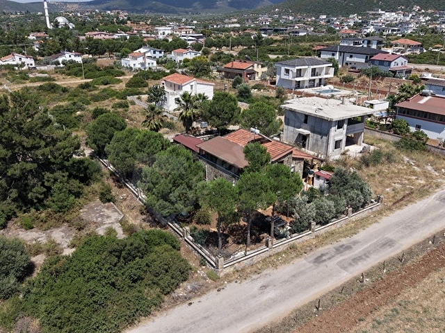 DİDİM YEŞİLTEPE BÖLGESİNDE GENİŞ BAHÇELİ SATILIK KELEPİR VİLLA - Görsel 9