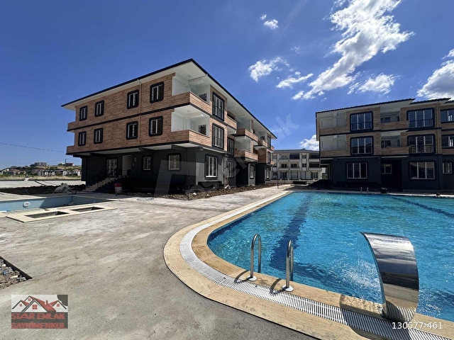 OVA KENT 2 SİTESİNDE HAVUZLU BAHÇELİ SATILIK 1+1 LÜKS DAİRE - Görsel 6