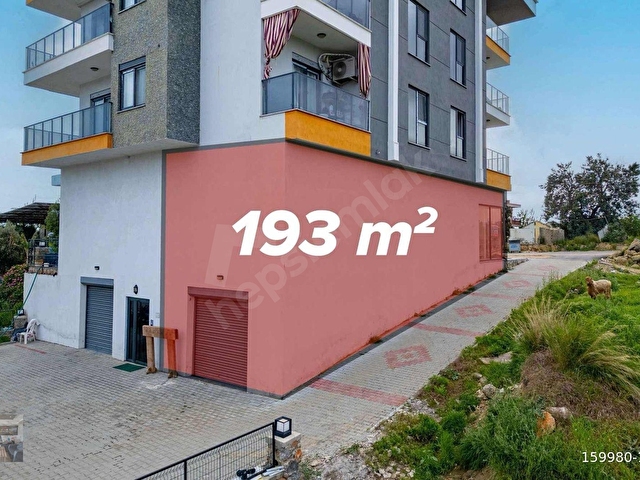 ALANYA PAYALLAR MAH. SATILIK 193 m² DÜKKAN - Görsel 3