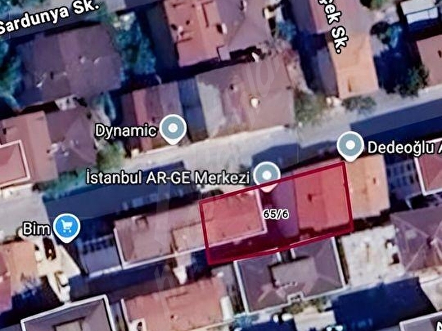 ÇEKMEKÖY TAŞDELEN AYDINLAR MH SATILIK ARSA 121 M2