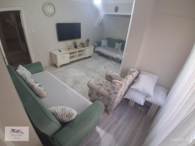 ERGÜVENDEN YEŞİLPINARDA TOPRAK TAPULU 2+1 85 M2 SATILIK DAİRE - Görsel 5