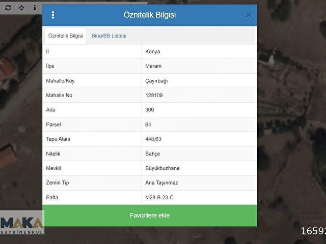 MAKA Gayrimenkulden Çayırbağında Müstakil Tapulu Bahçe - Görsel 2